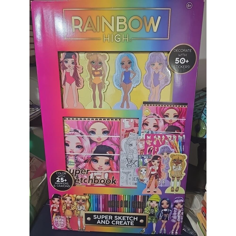 Rainbow High Super Sketch And Create